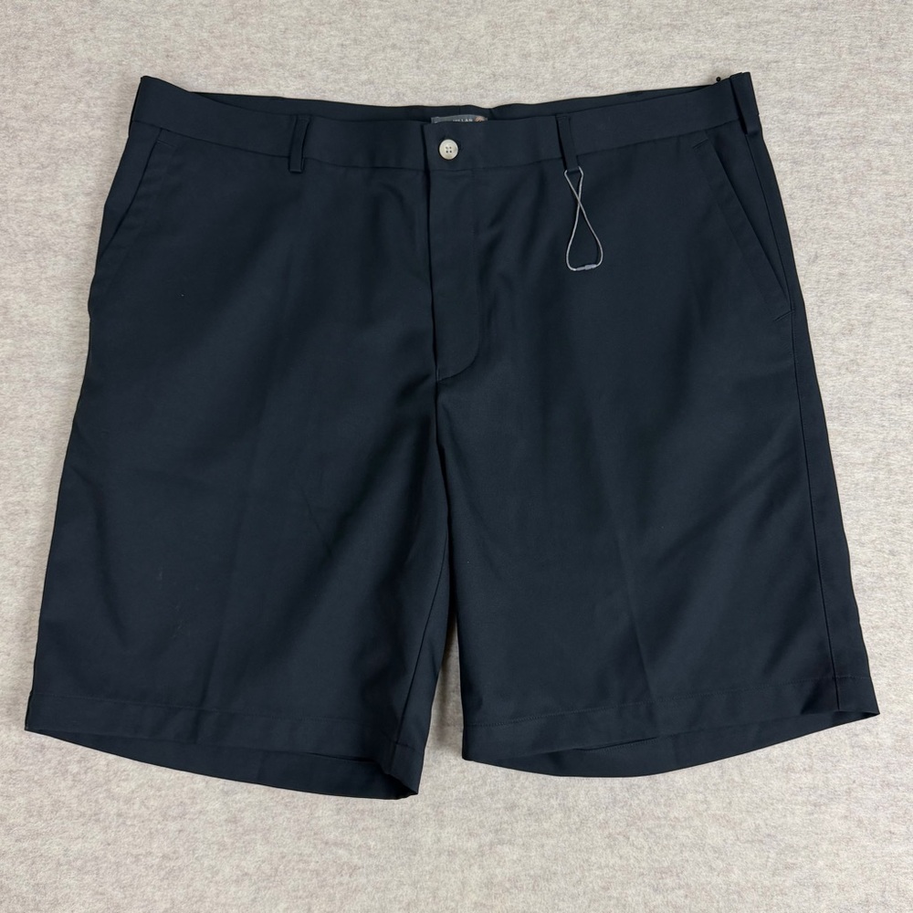 Peter Millar Wicking Men's Black Shorts with Marshall Logo - Size 42 NWOT